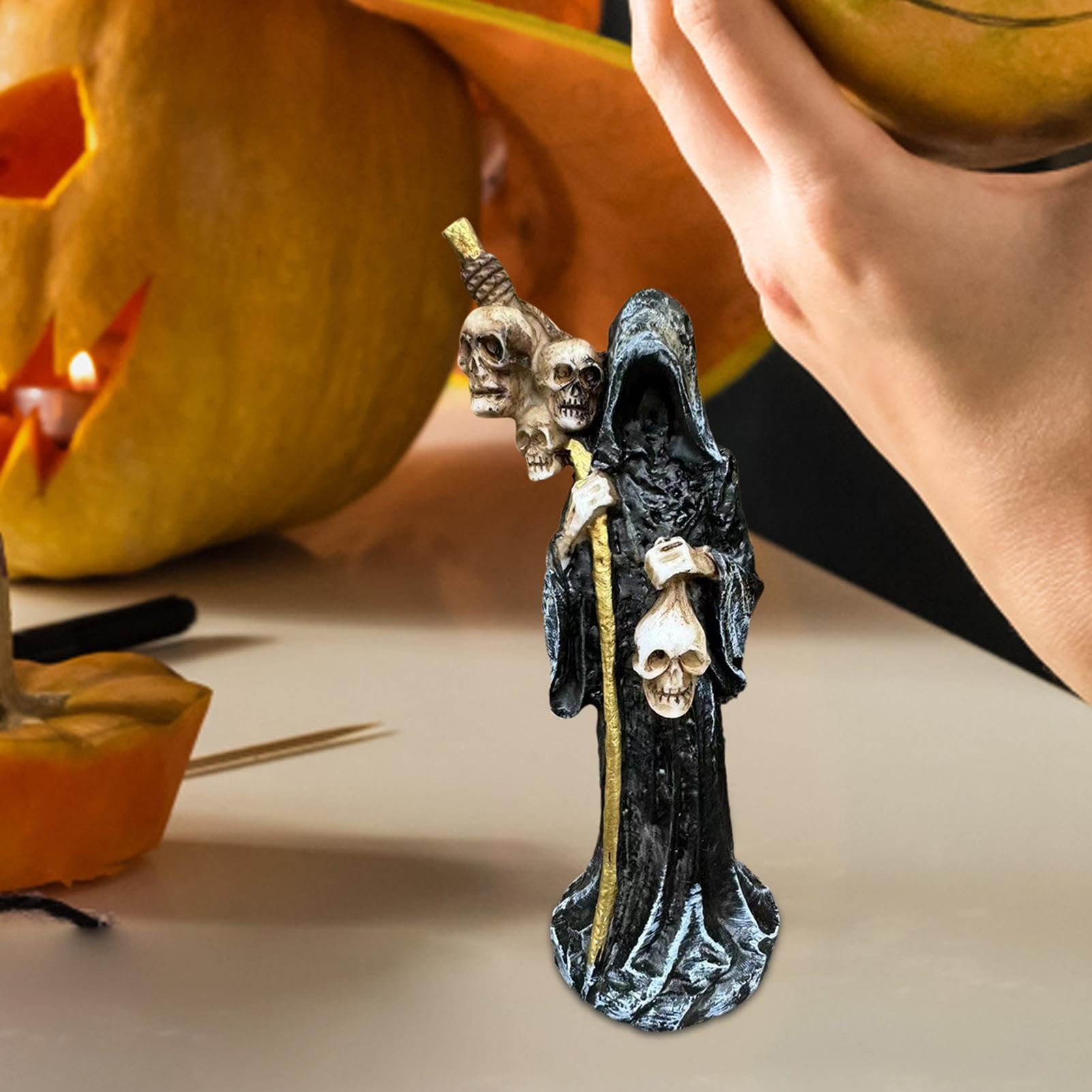 Amazon.co.jp: 死神像、死神置物 | 死神フィギュア樹脂製死神装飾